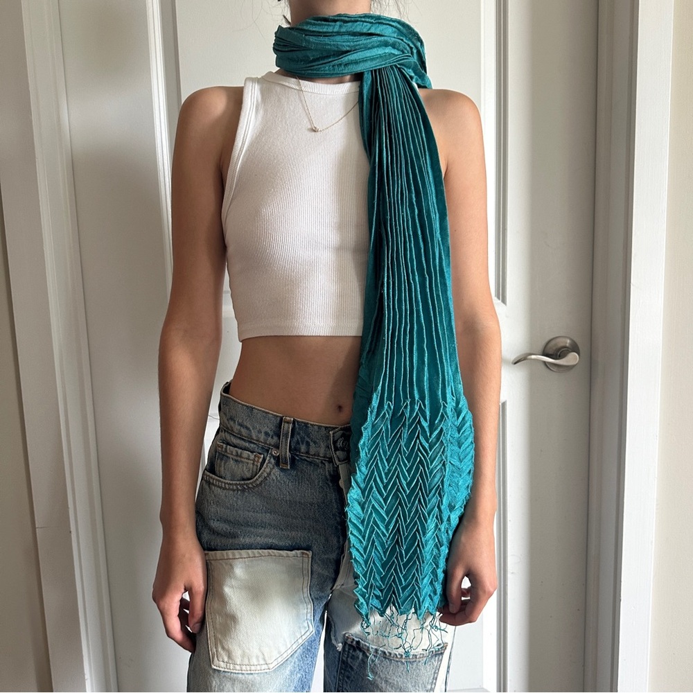 Teal Scarf for Women